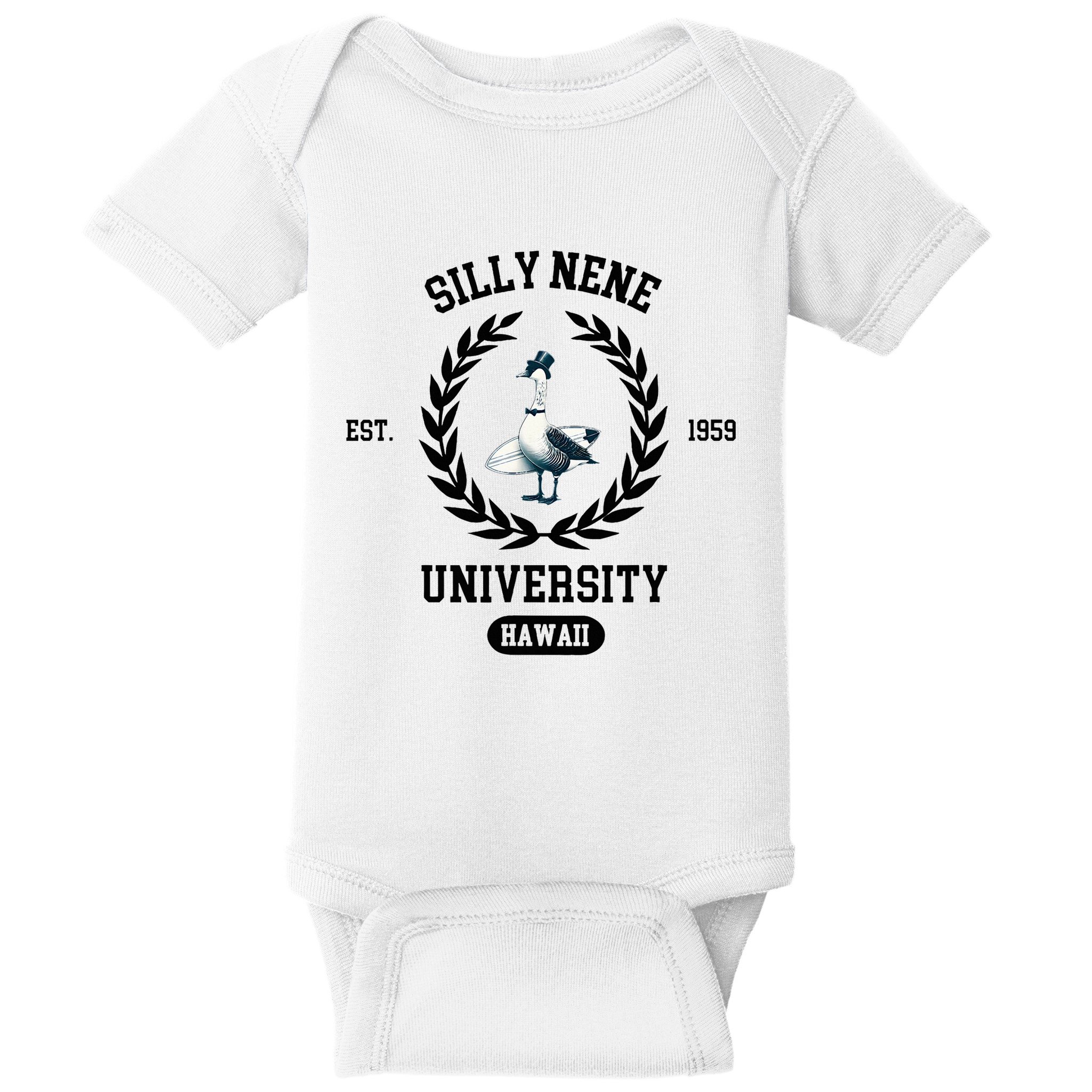 Silly Goose Hawaii Silly Nene Goose Baby Bodysuit