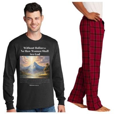 Seeing God In Holiness Long Sleeve Pajama Set