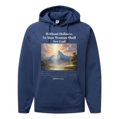 Seeing God In Holiness Performance Fleece Hoodie