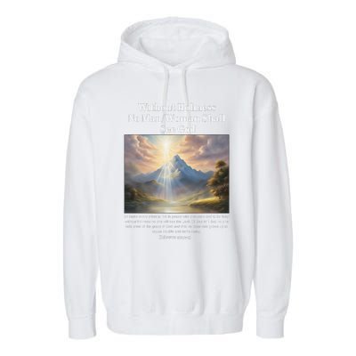 Seeing God In Holiness Garment-Dyed Fleece Hoodie