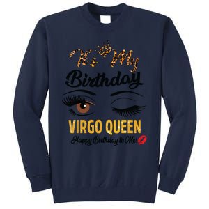 September Girl Its My Birthday Virgo Queen Bday Tall Sweatshirt