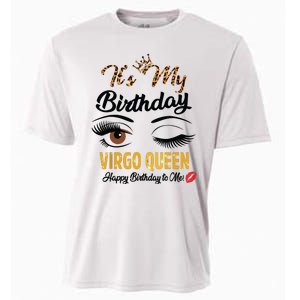 September Girl Its My Birthday Virgo Queen Bday Cooling Performance Crew T-Shirt