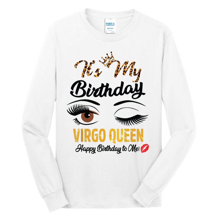 September Girl Its My Birthday Virgo Queen Bday Tall Long Sleeve T-Shirt