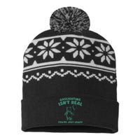 Sillycity Gaslighting IsnT Real YouRe Just Crazy Bear USA-Made Snowflake Beanie