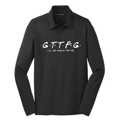 Swolenormous Gttfg ILl Be Swole For You Silk Touch Performance Long Sleeve Polo