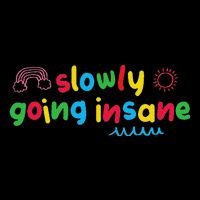 Slowly Going Insane Kidcore Clowncore Aesthetic Backpack