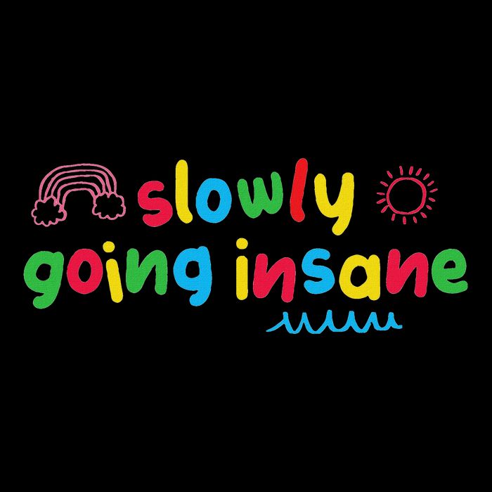 Slowly Going Insane Kidcore Clowncore Aesthetic Backpack