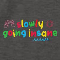 Slowly Going Insane Kidcore Clowncore Aesthetic Vector Backpack
