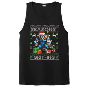 Seasons Grit Ings Lions Christmas Funny Ugly Christmas 2024 PosiCharge Competitor Tank