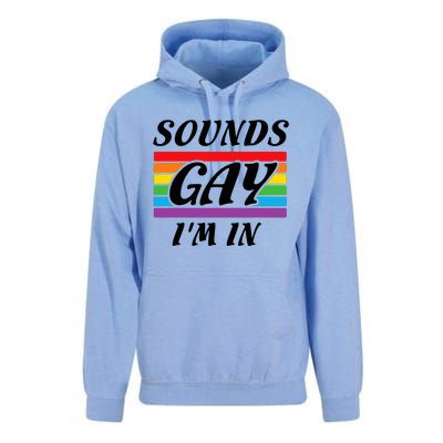 Sounds G.A.Y I Am Here Lgbt Unisex Surf Hoodie