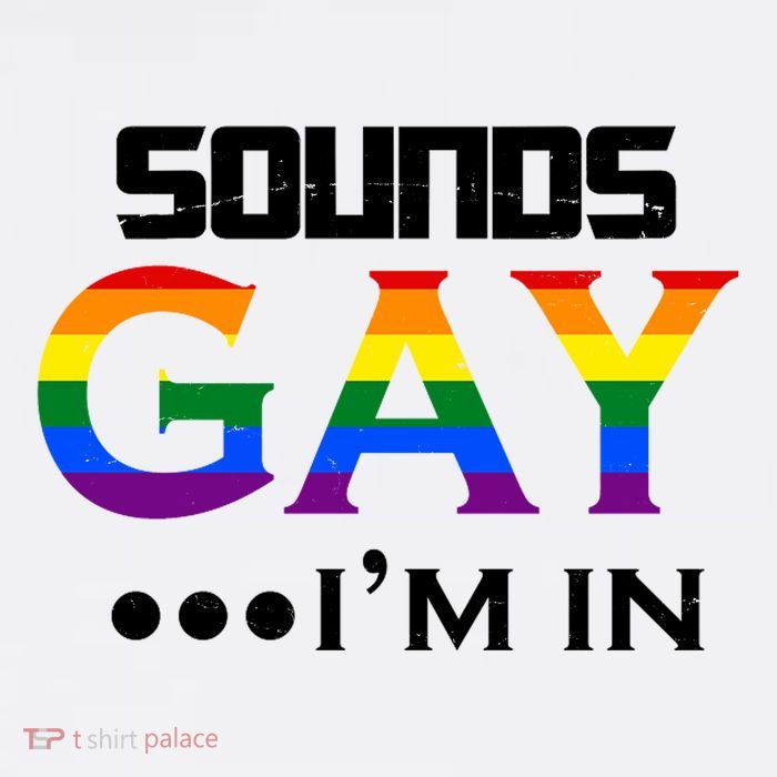 Sounds Gay I'm In Lgbt Pride Funny Rainbow Trucker Hat