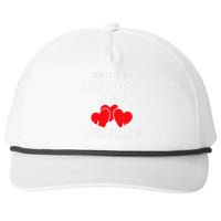 Sorry Grandma Is My Valentine Valentines Day Snapback Five-Panel Rope Hat