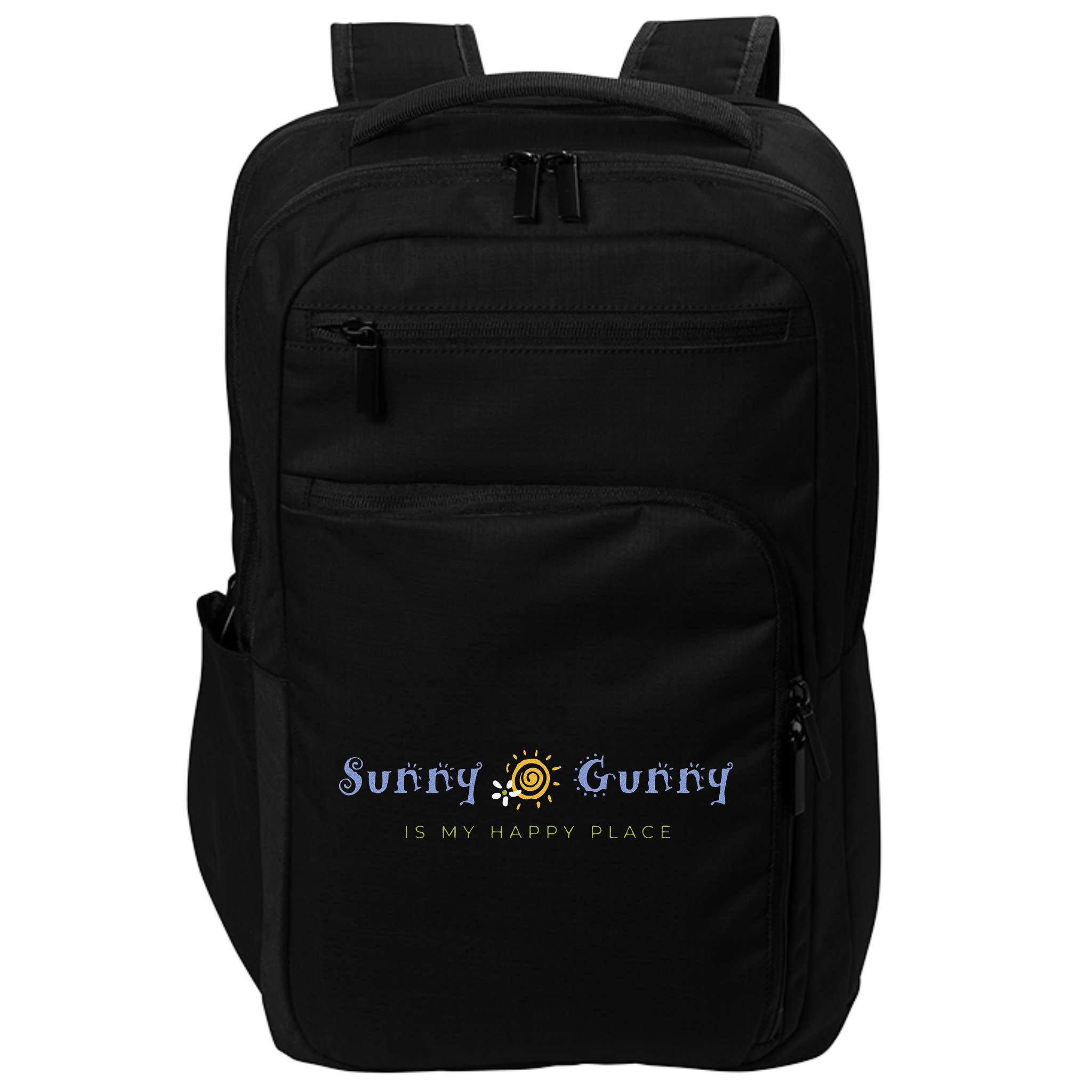Sunny Gunny Is My Happy Place Colorado Gifts Impact Tech Backpack
