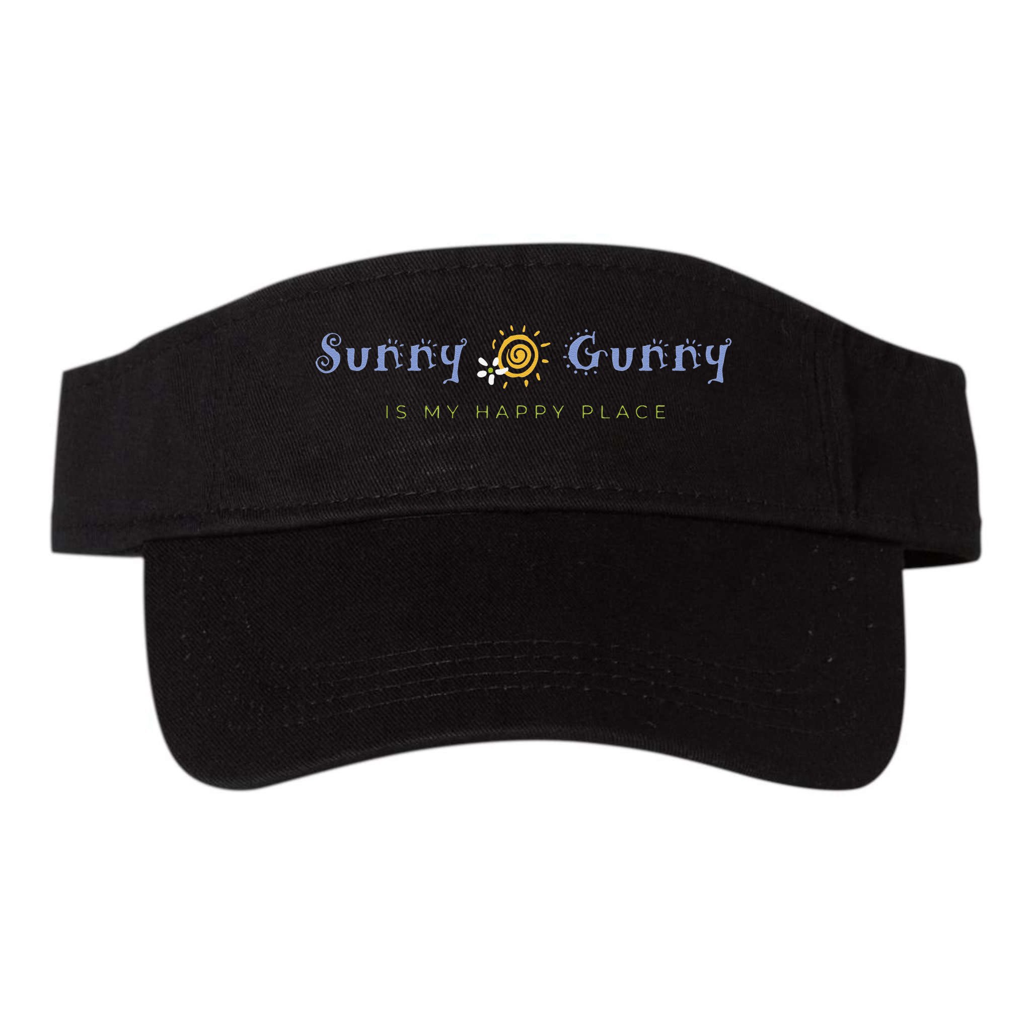 Sunny Gunny Is My Happy Place Colorado Gifts Visor