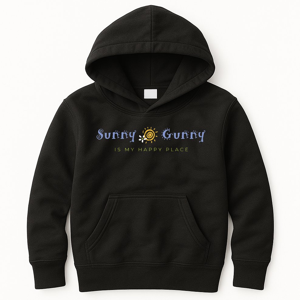 Sunny Gunny Is My Happy Place Colorado Gifts Kids Hoodie