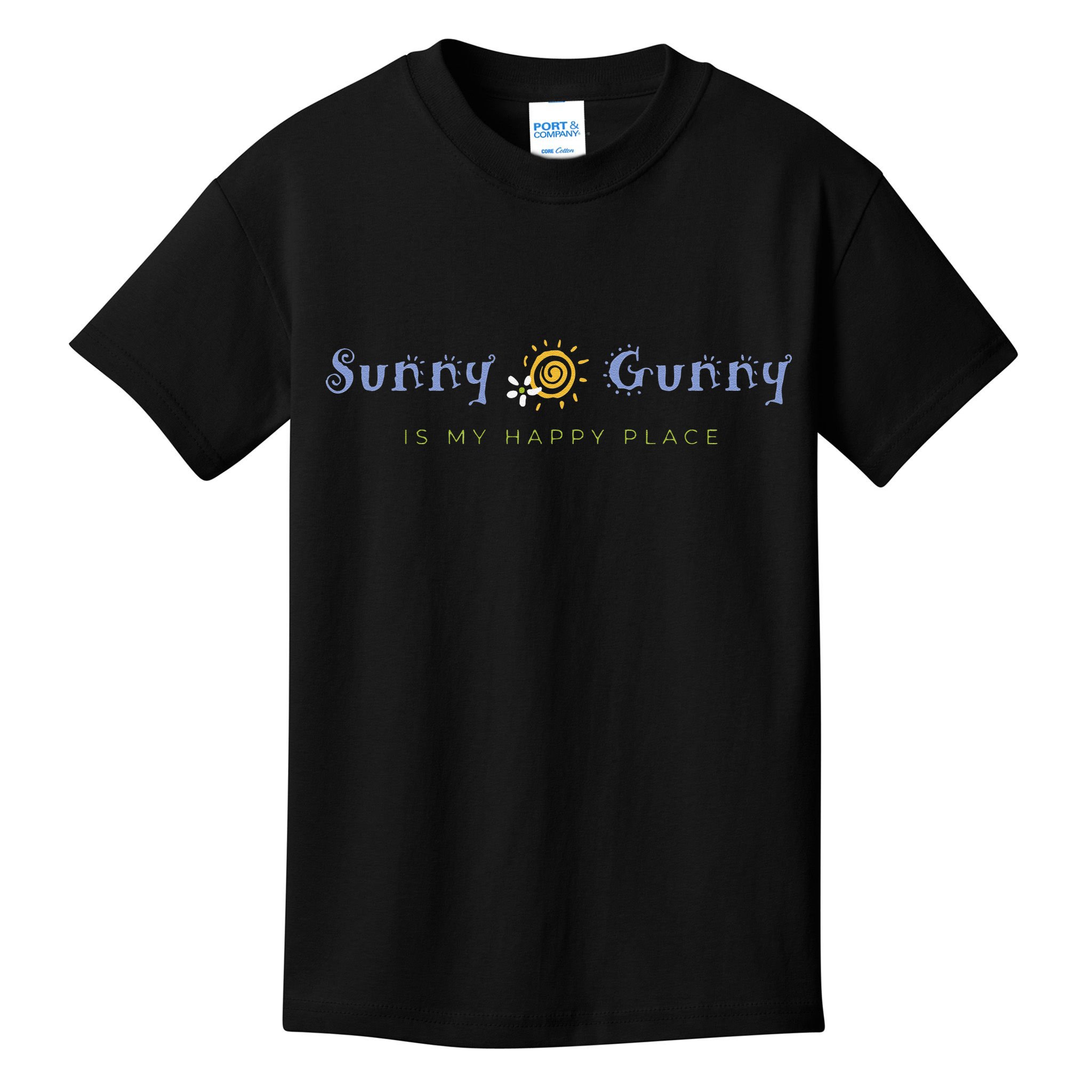 Sunny Gunny Is My Happy Place Colorado Gifts Kids T-Shirt