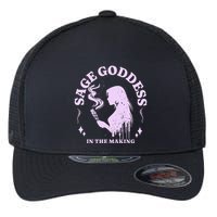 Sage Goddess In The Making Spiritual Energy Holistic Vibes Flexfit Unipanel Trucker Cap