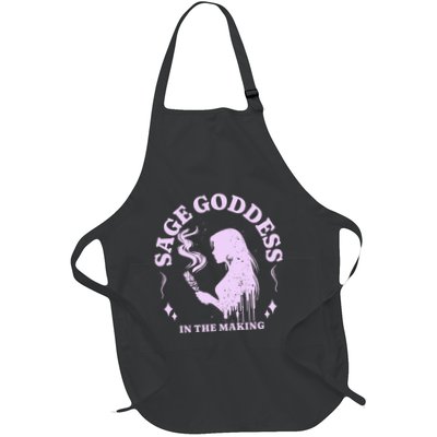Sage Goddess In The Making Spiritual Energy Holistic Vibes Apron