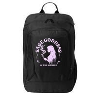 Sage Goddess In The Making Spiritual Energy Holistic Vibes City Backpack