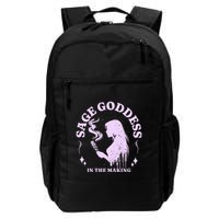 Sage Goddess In The Making Spiritual Energy Holistic Vibes Backpack