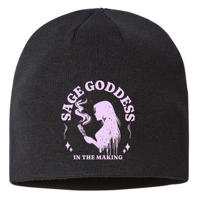 Sage Goddess In The Making Spiritual Energy Holistic Vibes Sustainable Beanie