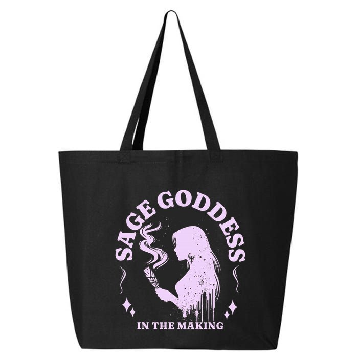 Sage Goddess In The Making Spiritual Energy Holistic Vibes 25L Jumbo Tote