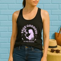 Sage Goddess In The Making Spiritual Energy Holistic Vibes Womens Tank Top