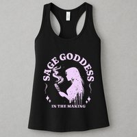Sage Goddess In The Making Spiritual Energy Holistic Vibes Womens Tank Top