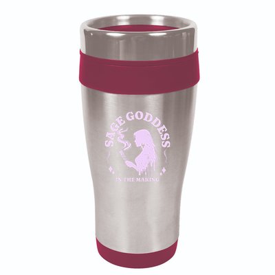 Sage Goddess In The Making Spiritual Energy Holistic Vibes 16oz Travel Tumbler
