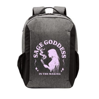 Sage Goddess In The Making Spiritual Energy Holistic Vibes Vector Backpack