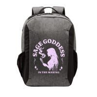 Sage Goddess In The Making Spiritual Energy Holistic Vibes Vector Backpack