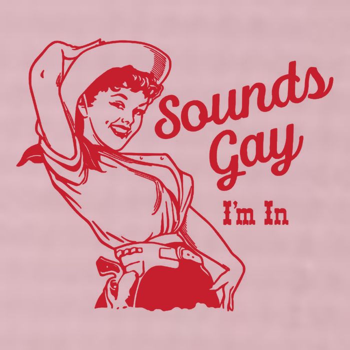 Sounds Gay IM In Retro Lgbt 80s Pride 25L Jumbo Tote