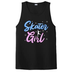 Skater Girl Ice Skating PosiCharge Competitor Tank