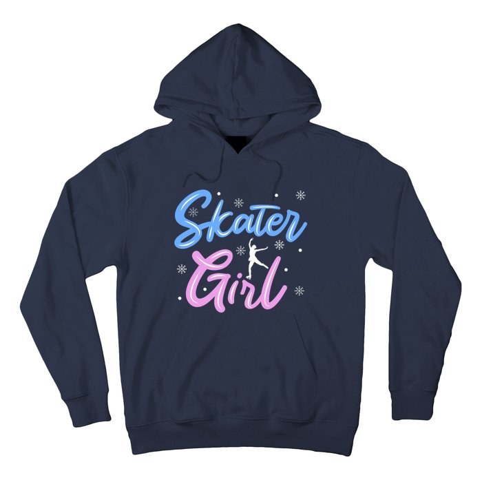 Skater Girl Ice Skating Hoodie