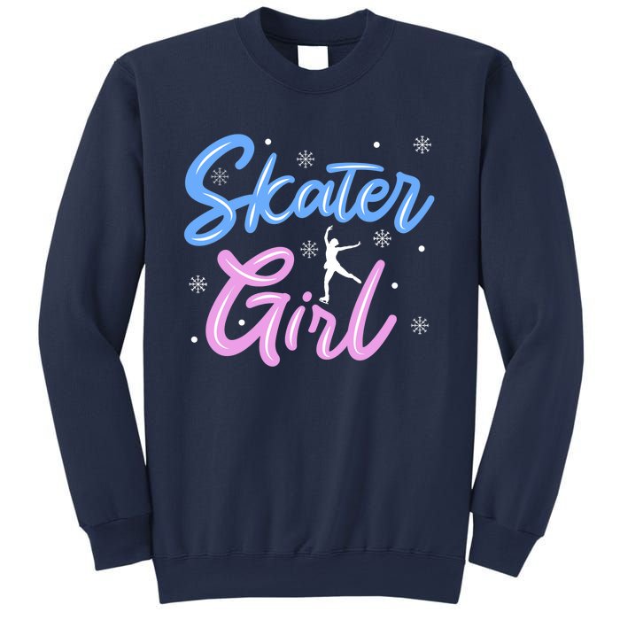 Skater Girl Ice Skating Sweatshirt