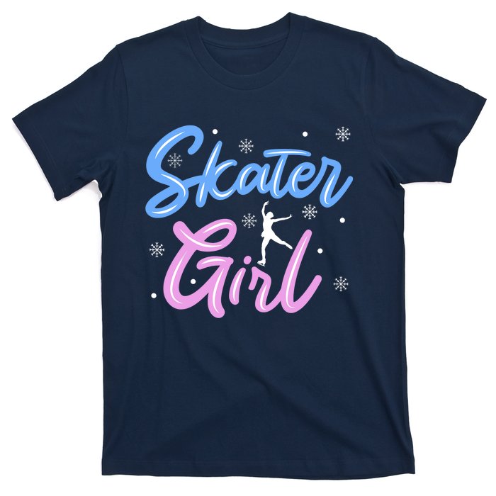 Skater Girl Ice Skating T-Shirt