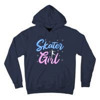 Skater Girl Ice Skating Tall Hoodie