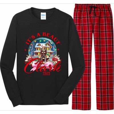 Snow Globe It’S A Beaut Clark 1989 Snow Globe Christmas Clark Griswold Long Sleeve Pajama Set