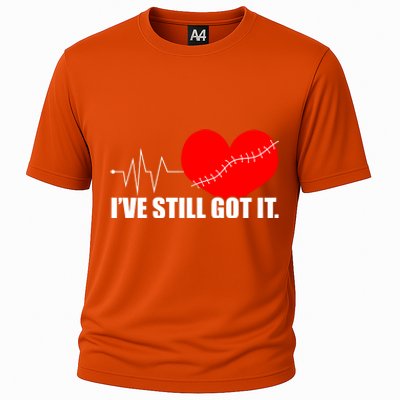 Still Got It Heartbeat Gift For Open Heart Bypass Surgery Meaningful Gift Cooling Performance Crew T-Shirt