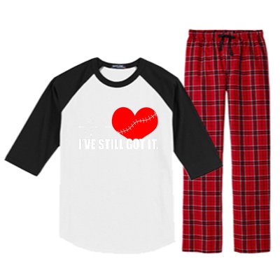 Still Got It Heartbeat Gift For Open Heart Bypass Surgery Meaningful Gift Raglan Sleeve Pajama Set