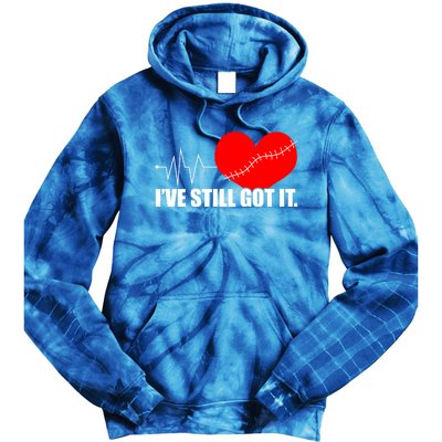 Still Got It Heartbeat Gift For Open Heart Bypass Surgery Meaningful Gift Tie Dye Hoodie