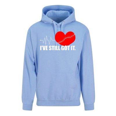 Still Got It Heartbeat Gift For Open Heart Bypass Surgery Meaningful Gift Unisex Surf Hoodie