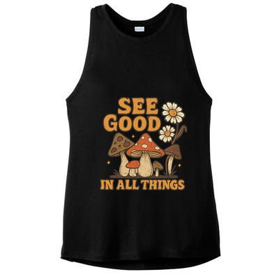 See Good in All Things Ladies PosiCharge Tri-Blend Wicking Tank