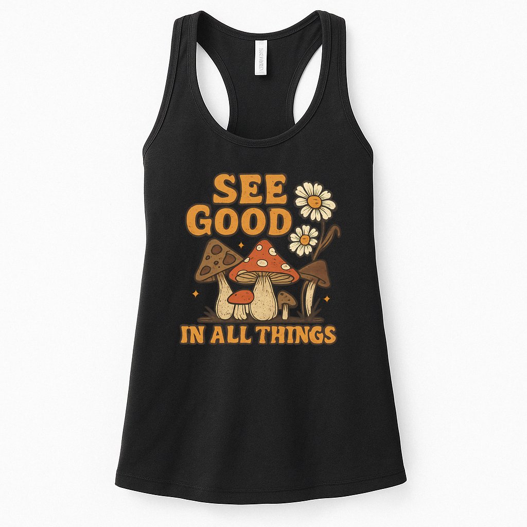 See Good in All Things Womens Tank Top