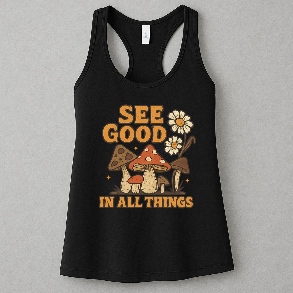 See Good in All Things Womens Tank Top