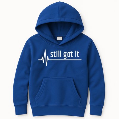 Still Got It Heartbeat Open Heart Bypass Surgery Cute Gift Kids Hoodie