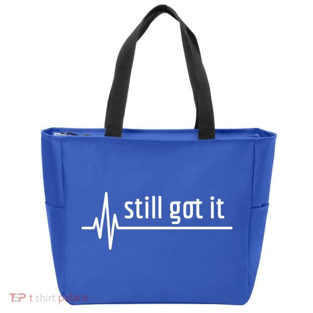 Still Got It Heartbeat Open Heart Bypass Surgery Cute Gift Zip Tote Bag