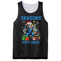 Seasons Grit Ings Lions Christmas Funny Christmas 2024 Mesh Reversible Basketball Jersey Tank