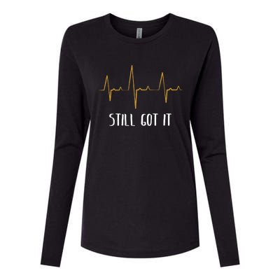 Still Got It Recovery Open Heart Bypass Surgery Gift Womens Cotton Relaxed Long Sleeve T-Shirt