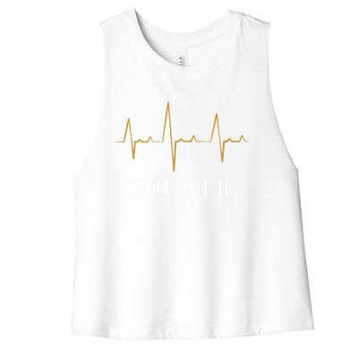 Still Got It Recovery Open Heart Bypass Surgery Gift Women's Racerback Cropped Tank